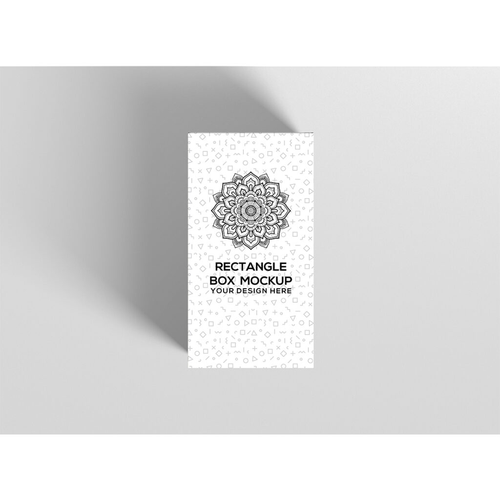 Rectangle Packaging Box Mockup - MasterBundles