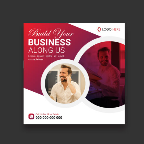 Social Media Post Design Digital Marketing Agency Template And Corporate Banner Template cover image.