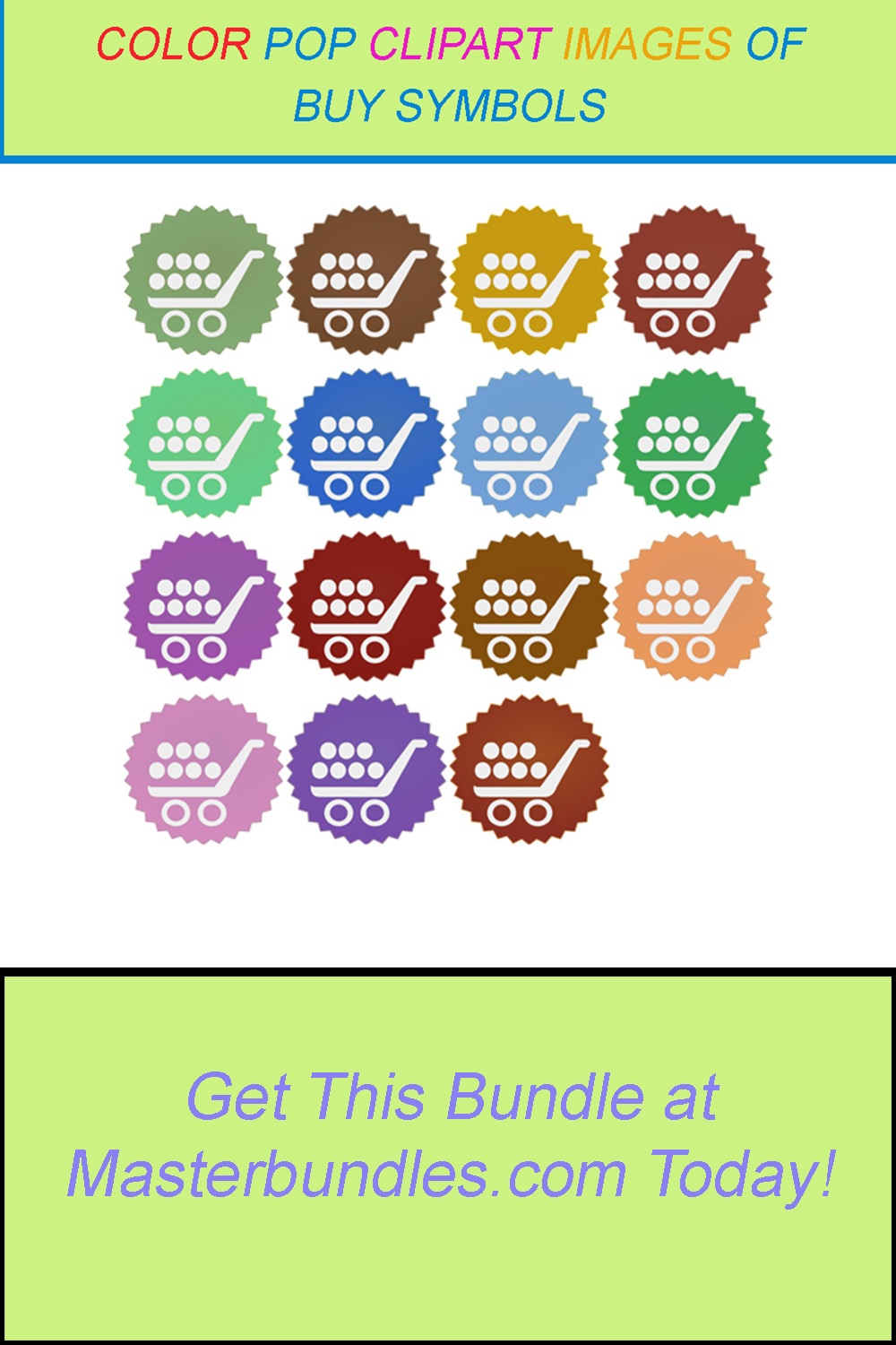 15 COLOR POP CLIPART IMAGES OF BUY SYMBOLS pinterest preview image.