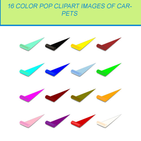 16 COLOR POP CLIPART IMAGES OF CARPETS cover image.