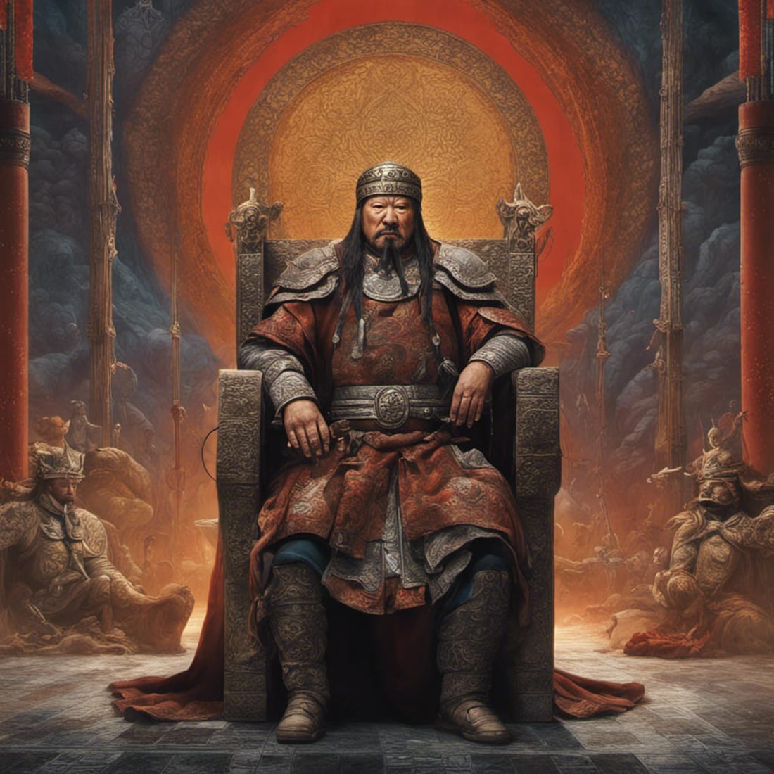 Historical 9 pictures of genghis khan preview image.