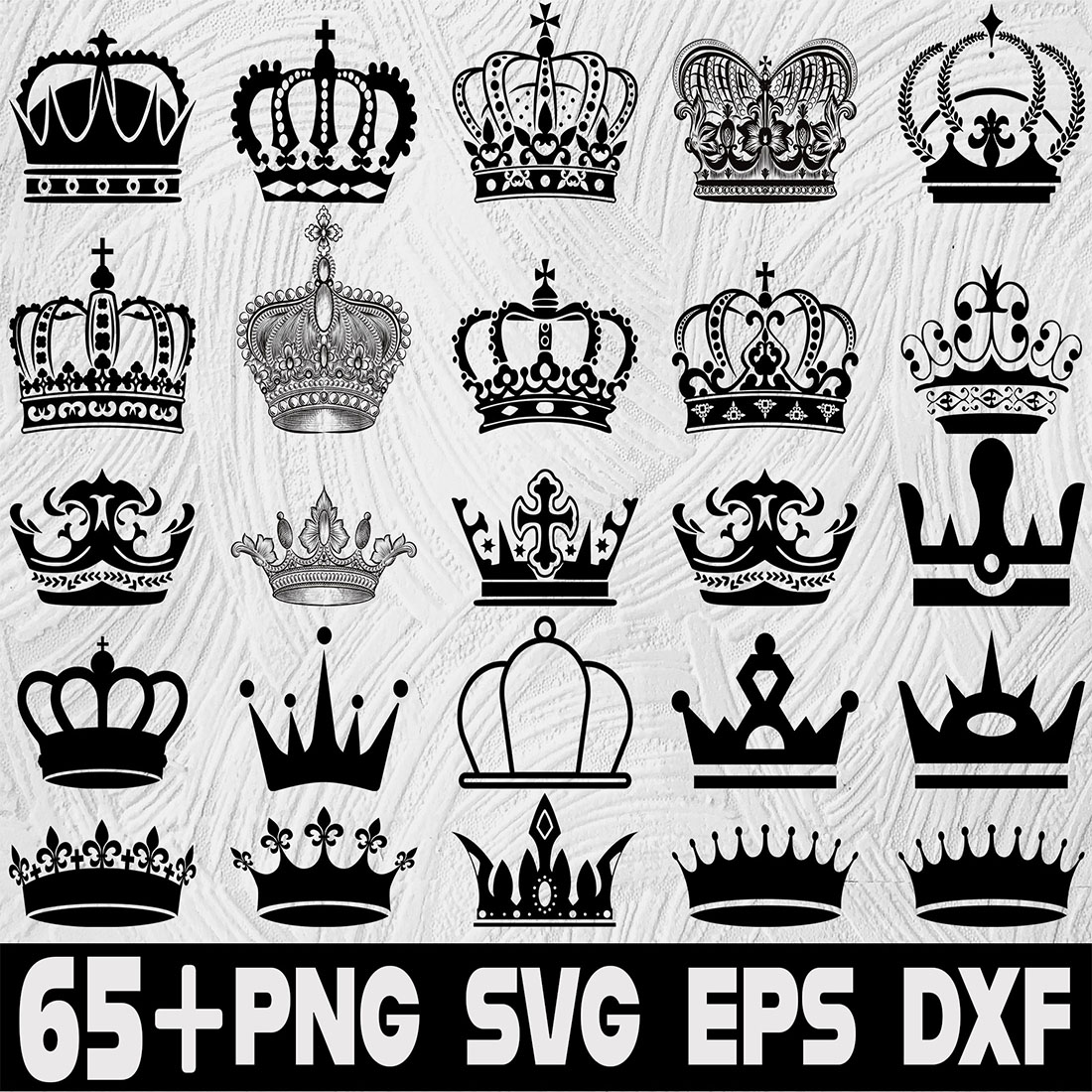 King Queen Crown 300dpi Graphic Royal Crown Printable 