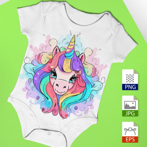 Cute and Colorful Unicorn World cover image.