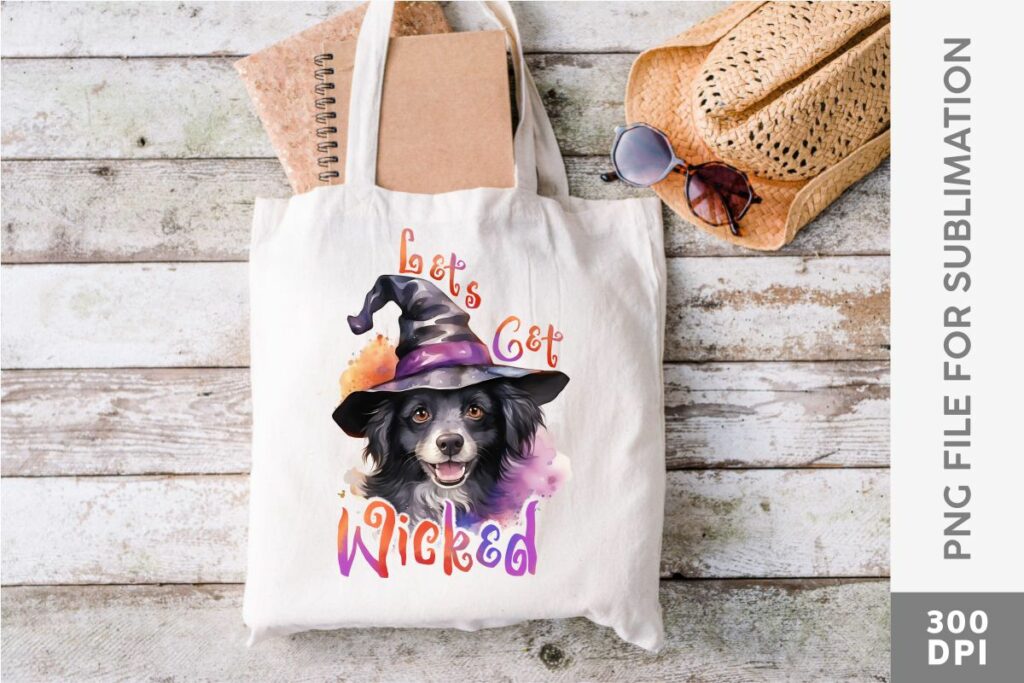 Halloween Witch Dogs Quotes Sublimation Designs Bundle - MasterBundles
