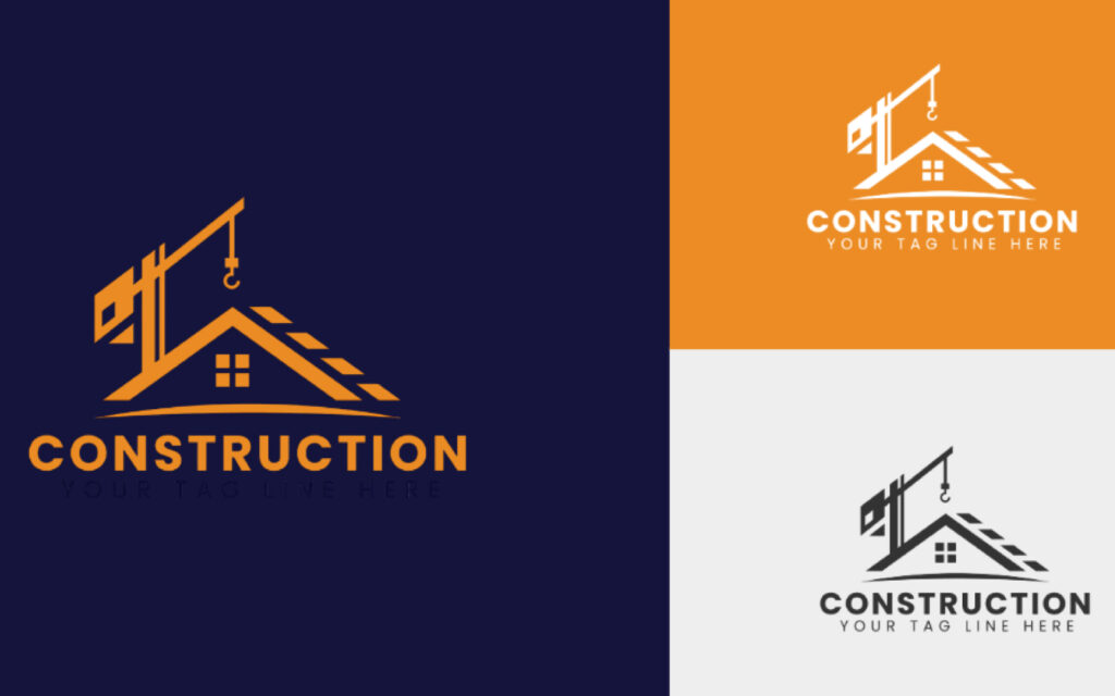 Creative Construction Logo Template - MasterBundles