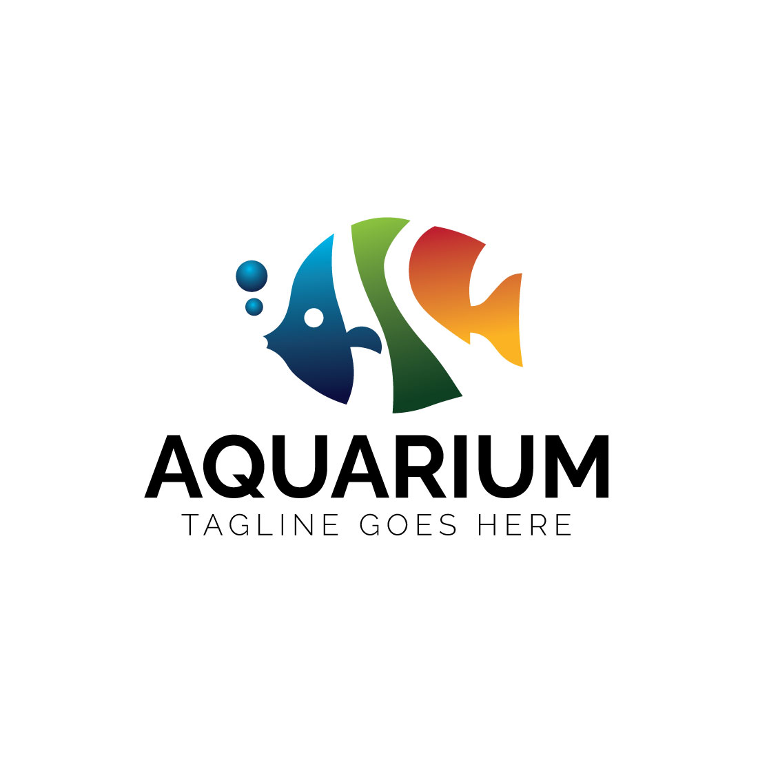 Aquarium Logo Stock Vector | Adobe Stock