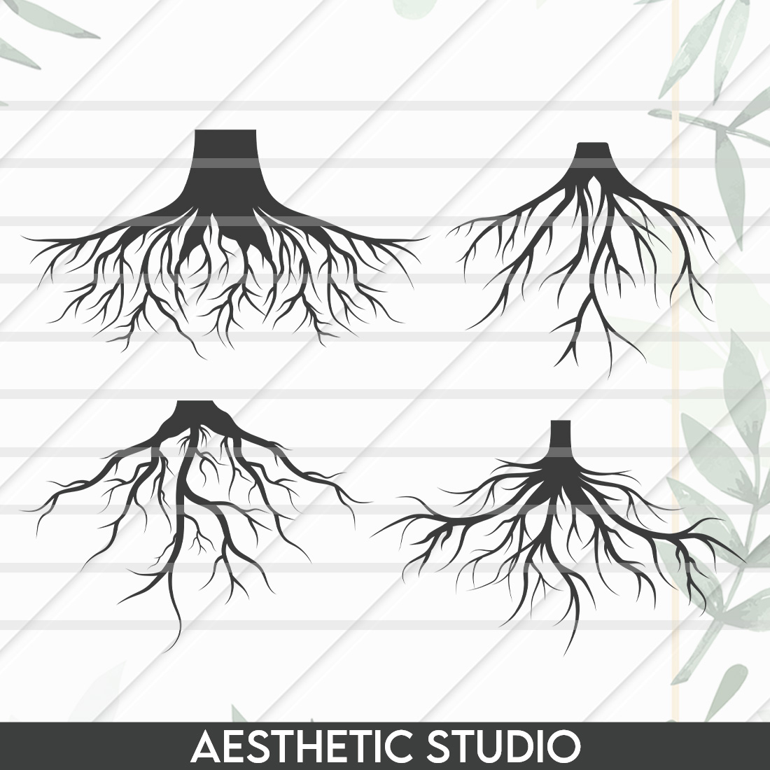 Root SVG, Root, Taproot, Tree Roots, Roots Clipart, Family Tree, Clipart, Silhouette, SVG, Root Hair, Eps, Vector, Silhouette, Vector, Outline, Cut file preview image.