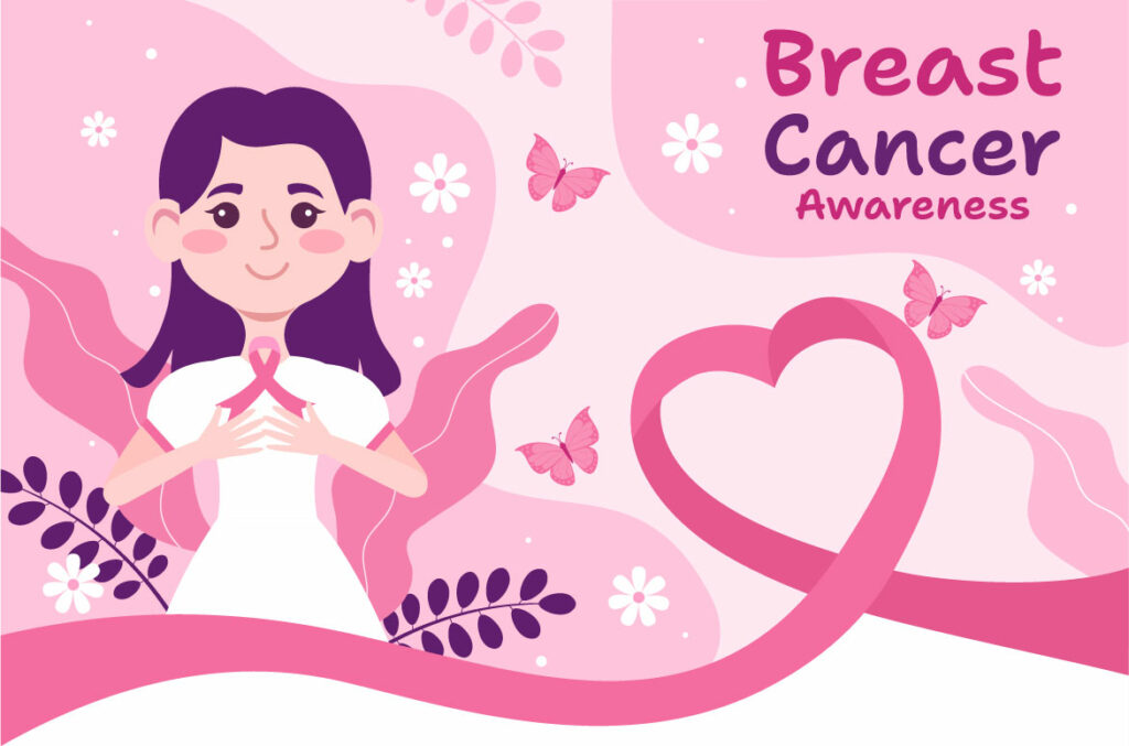 15 Breast Cancer Awareness Month Illustration Masterbundles