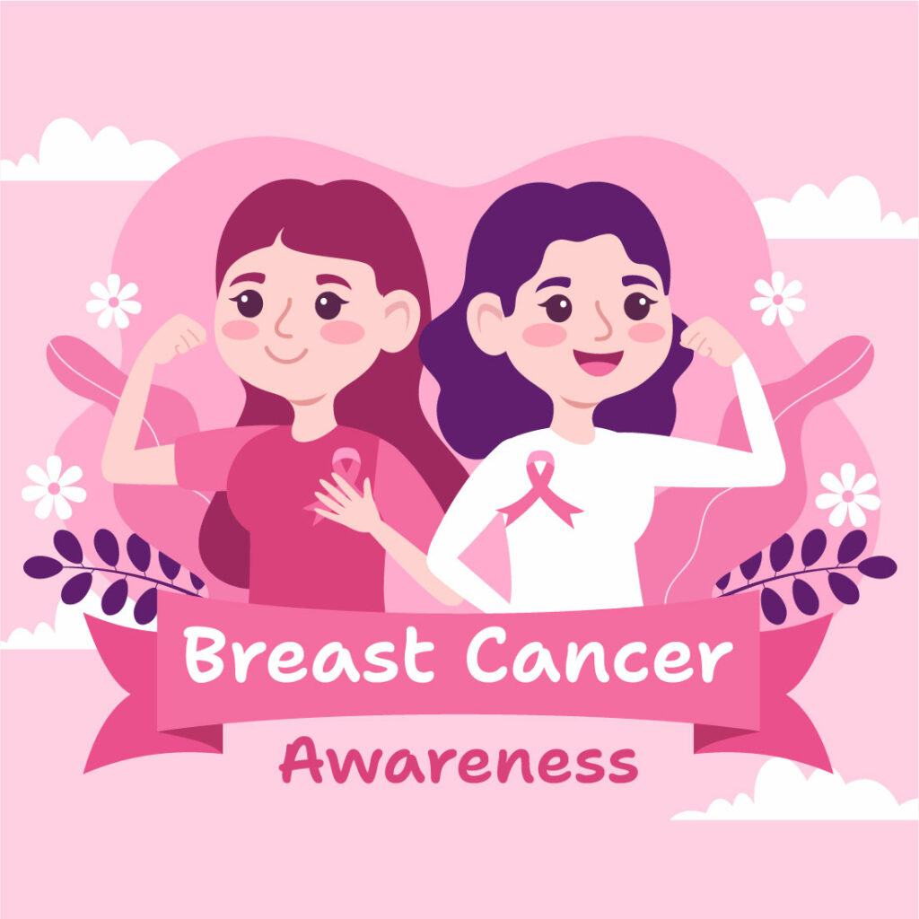 15 Breast Cancer Awareness Month Illustration Masterbundles