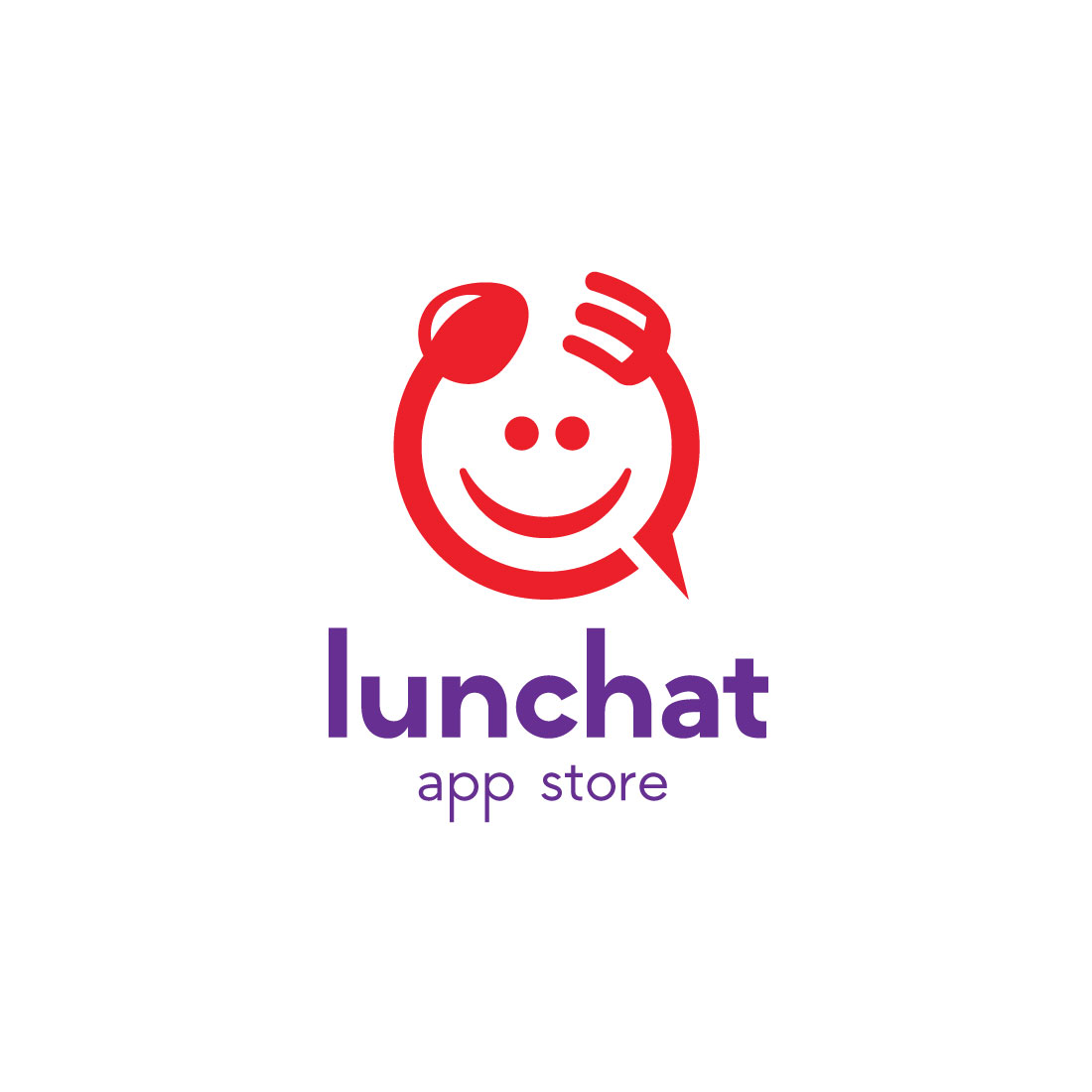 Restaurant Chat logo design vector preview image.