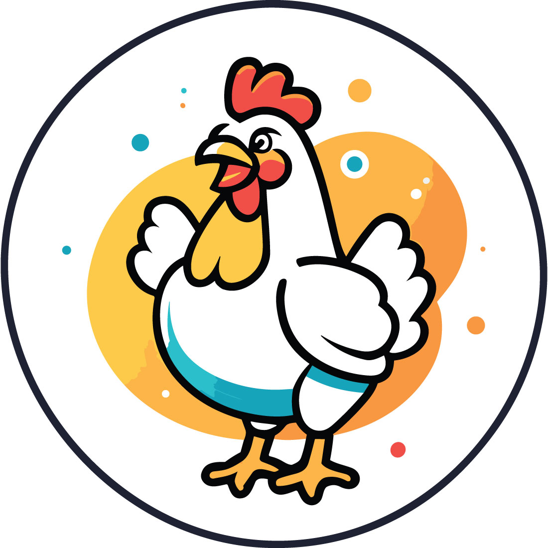 chicken logo 7 386
