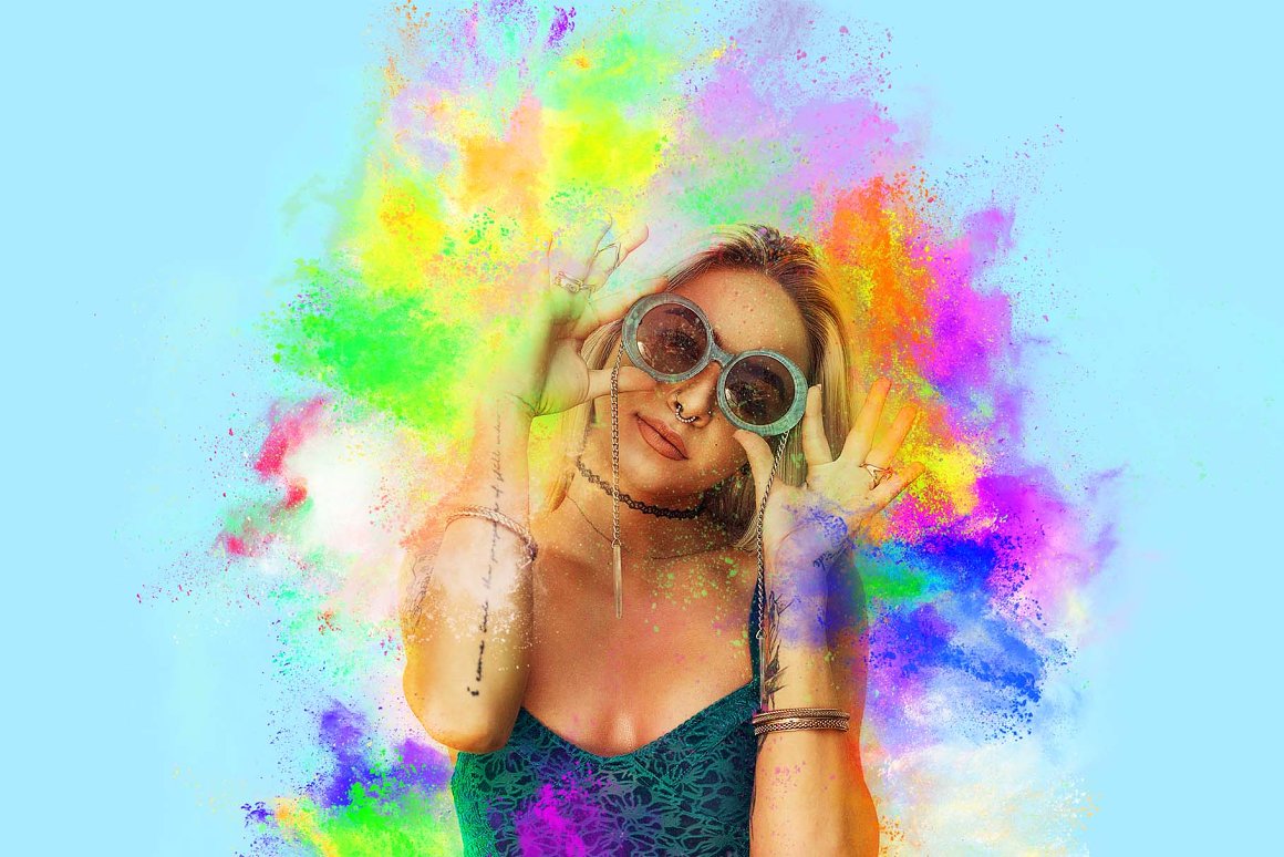 color dust powder photoshop action 09 832