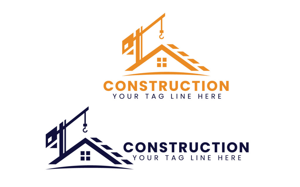 Creative Construction Logo Template - MasterBundles