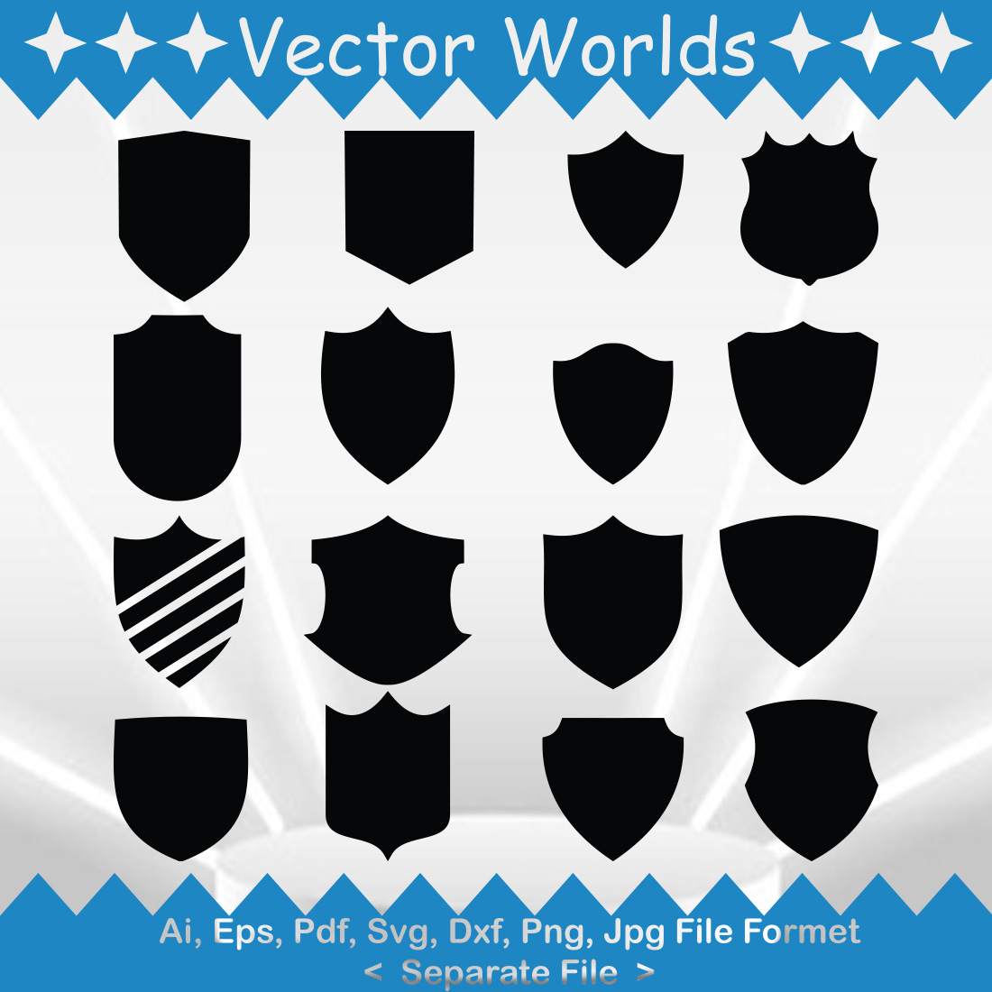 Shield SVG Vector Design - MasterBundles