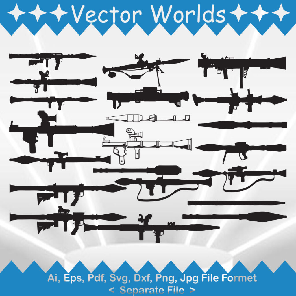 Rpg Gun Vector RPG SVG Vector Design - MasterBundles