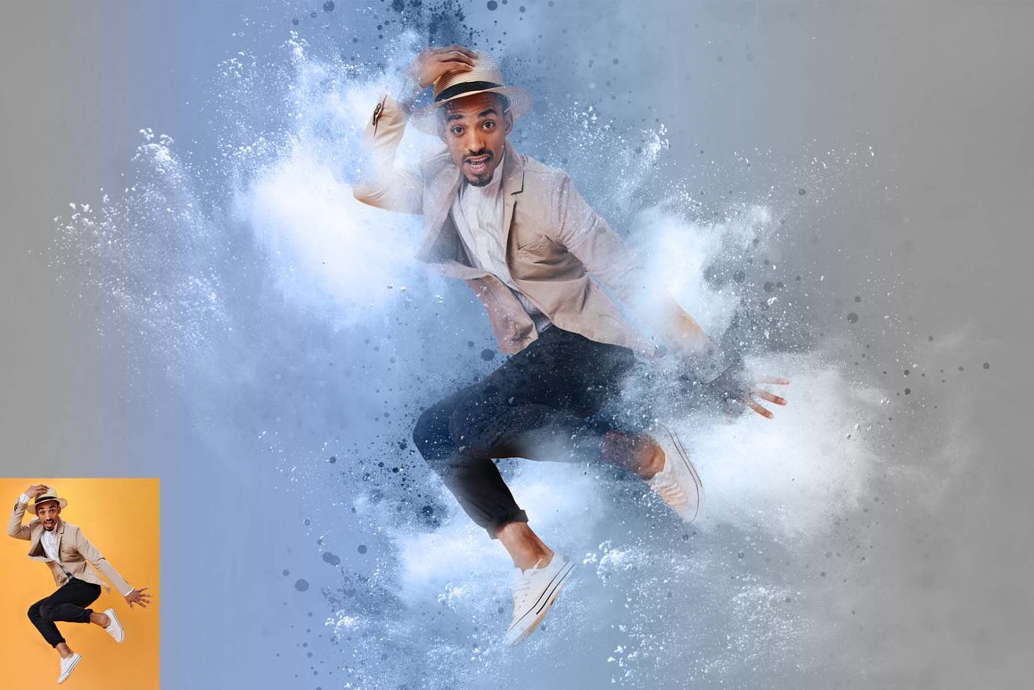 dispersion photoshop actions 10 160