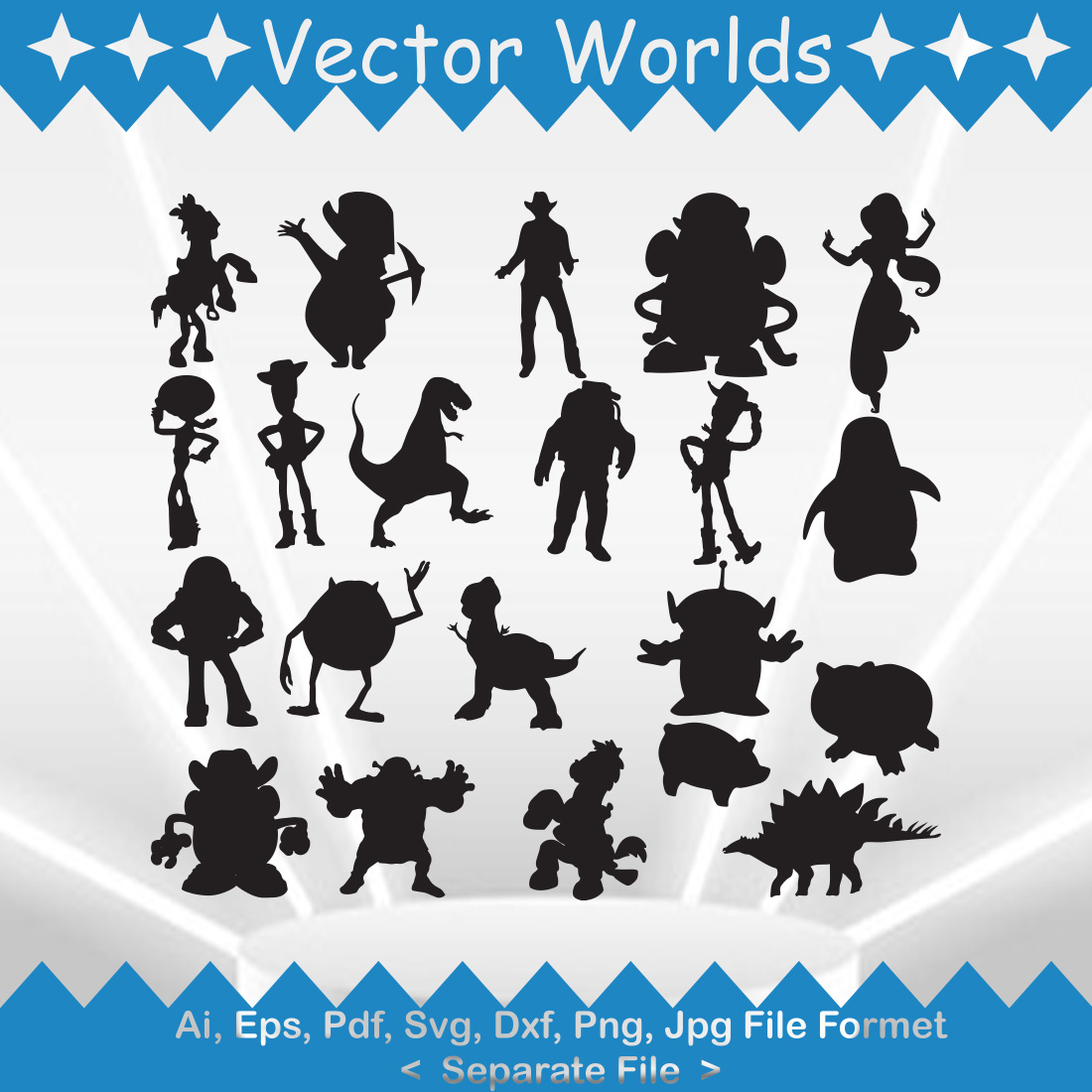 Number Lore Individual Characters | fonts letters vectors svg png pdf files