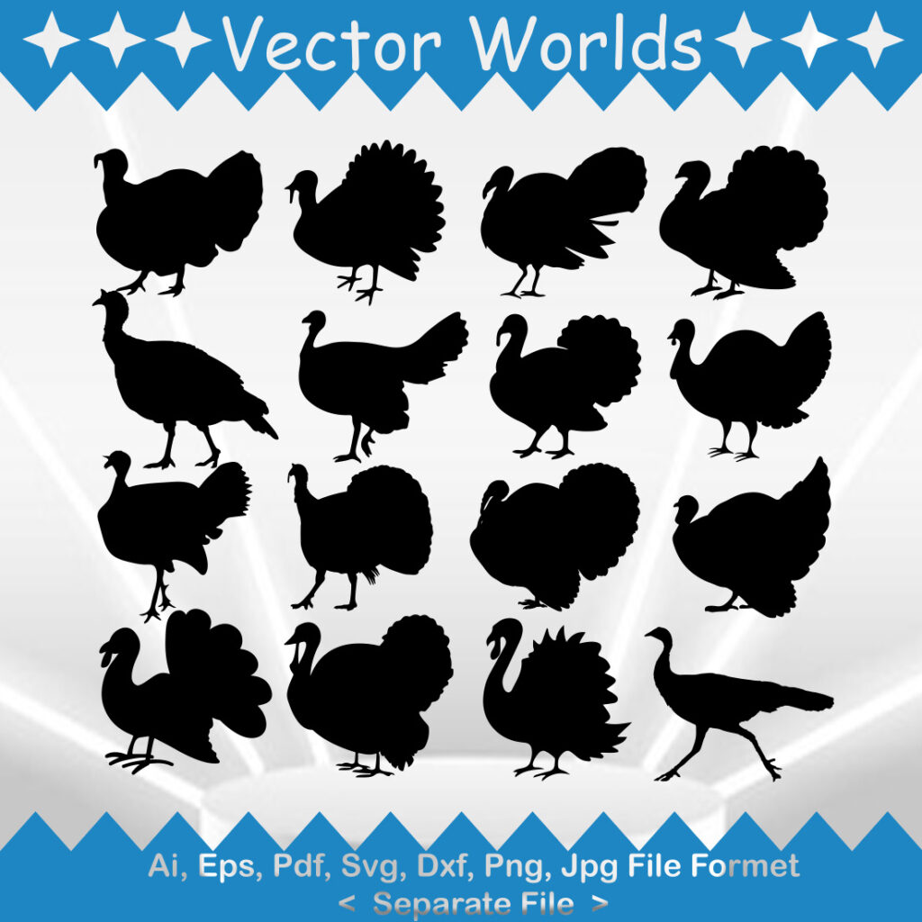 Turkey SVG Vector Design - MasterBundles