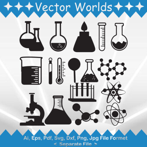 Science SVG Vector Design cover image.