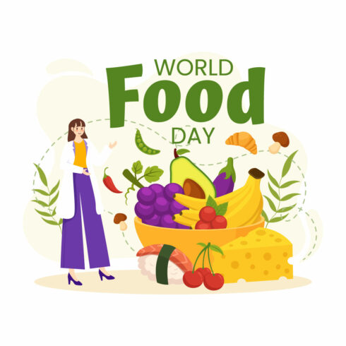 16 World Food Day Illustration cover image.