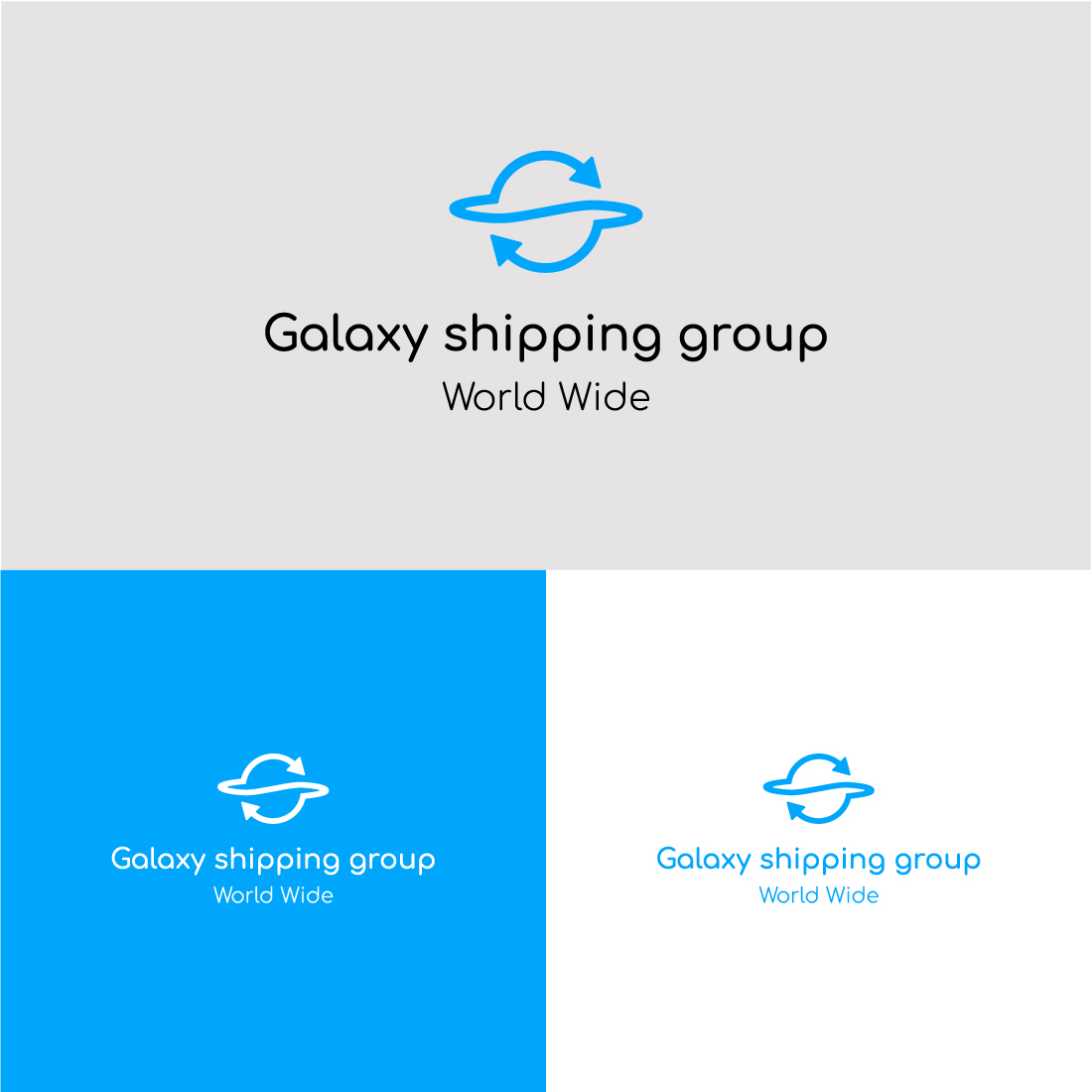 galaxy logo, planet logo, arrow logo cover image.
