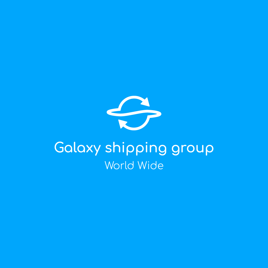 galaxy logo, planet logo, arrow logo preview image.