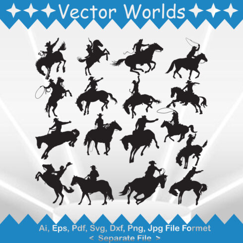 Rodeo SVG Vector Design cover image.