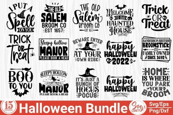 Halloween T-Shirt Mega Bundle , Halloween SVG Mega Bundle