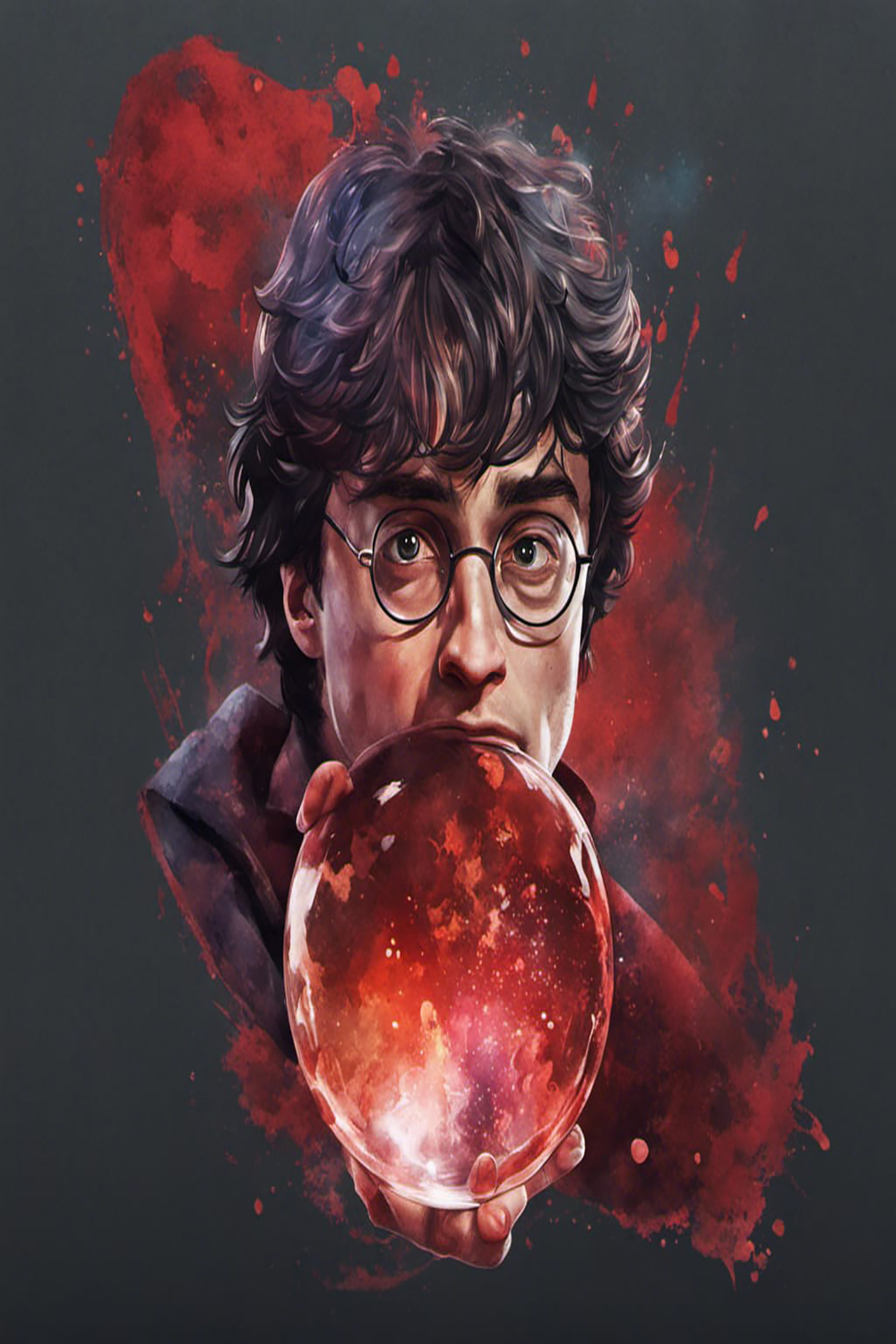 Harry potter casting a spell pinterest preview image.