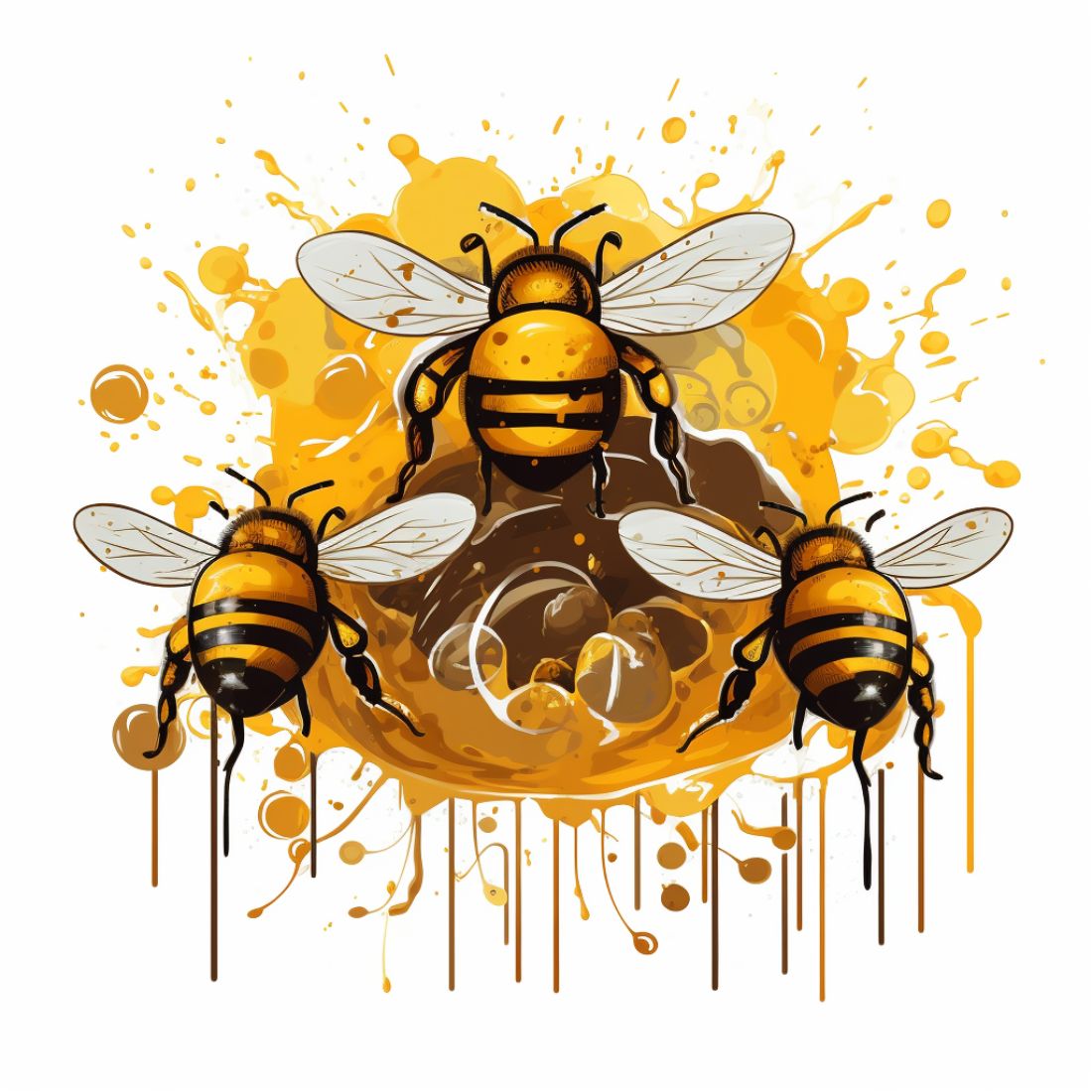 Honeybees preview image.