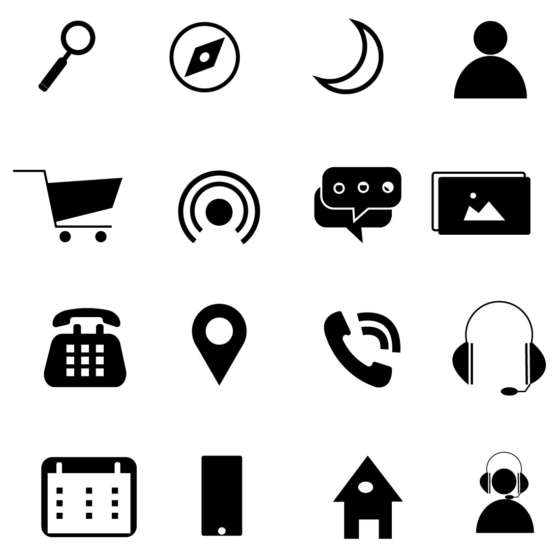 DAILY USE ICONS preview image.