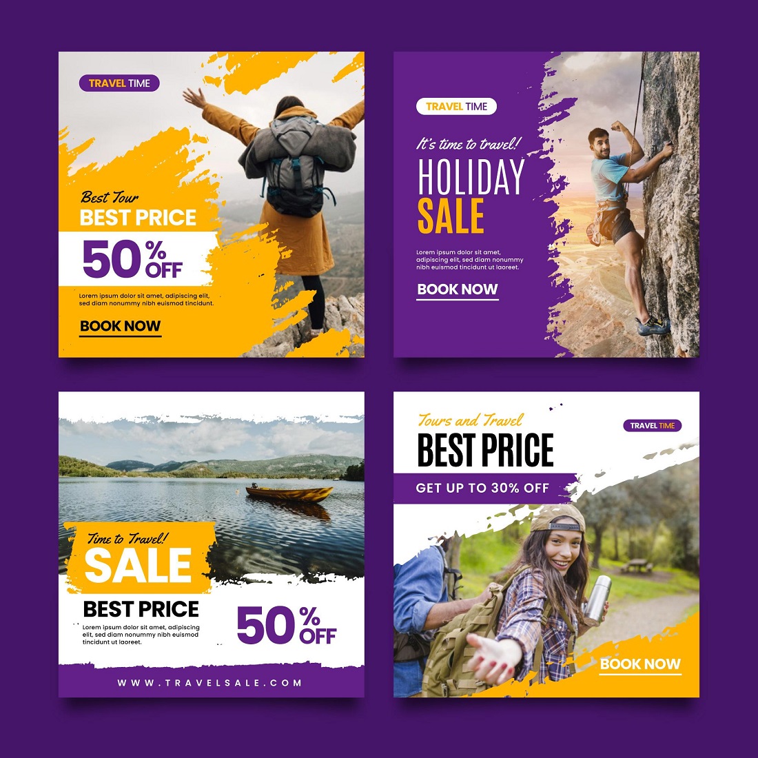 Instagram posts traveling sales cover image.