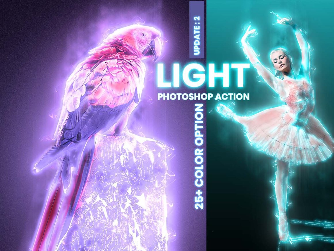 light photoshop action 253