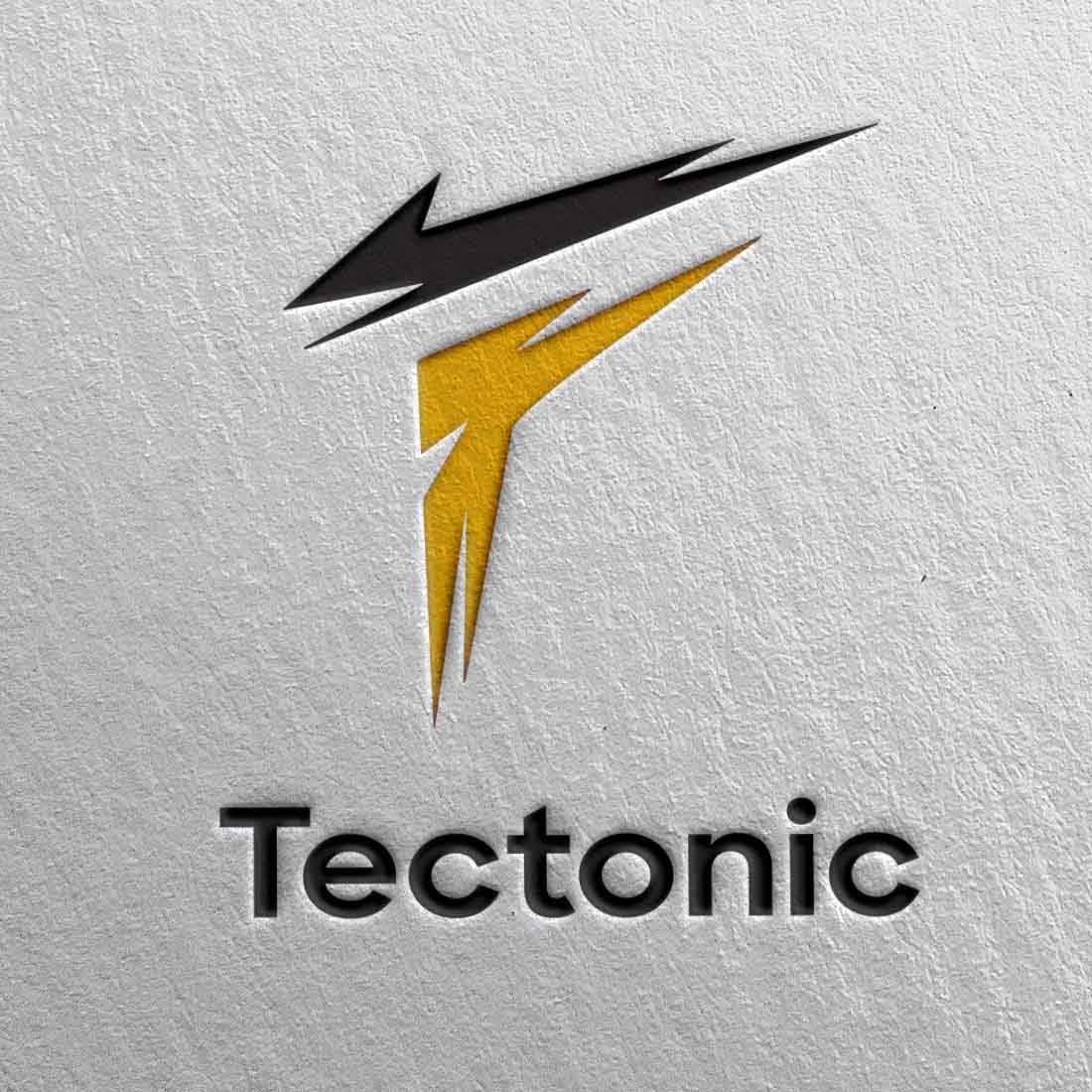 Modern Tectonic Logo Design Template cover image.