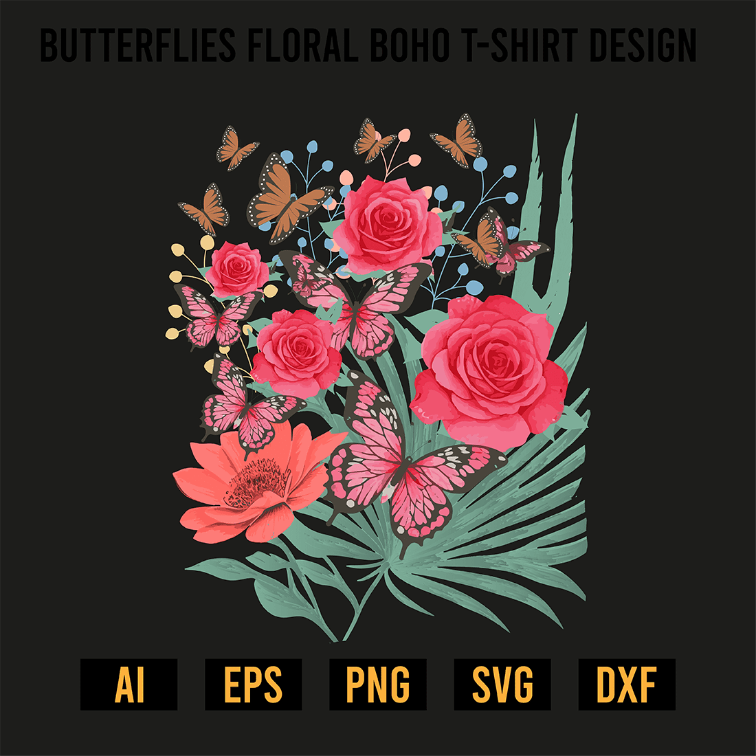 255+ Flower T-shirt Design Images 2023 - MasterBundles