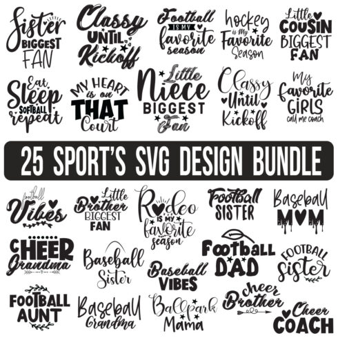 Sports Svg Bundle, Sports bundle svg, Game Say Svg, Football Svg, Football Mama Svg, Football Shirt Svg, Football Team Svg, Sports Svg, cover image.
