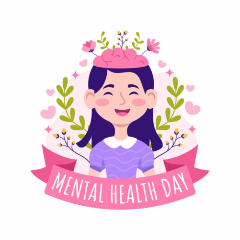 12 World Mental Health Day Illustration cover image.