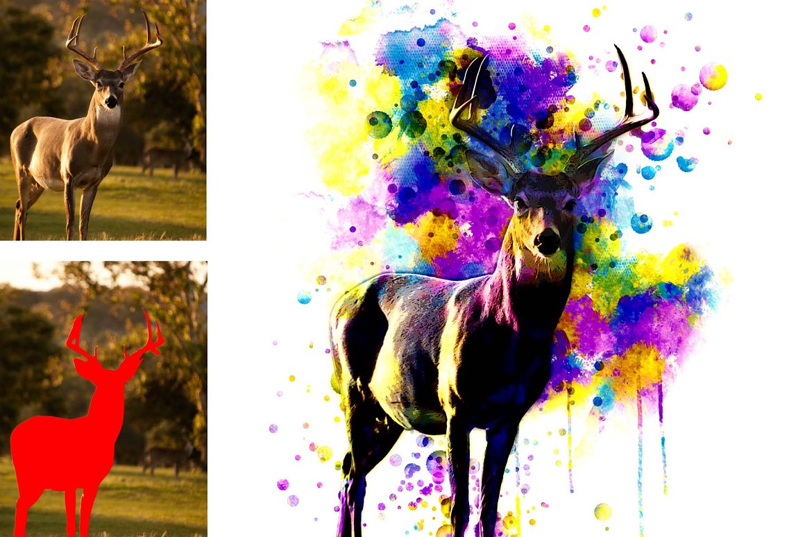 modern paint art photoshop actions 08 669