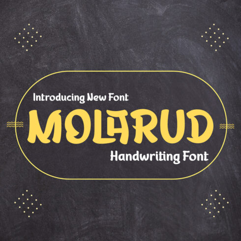MOLARUD | Handwriting Display cover image.