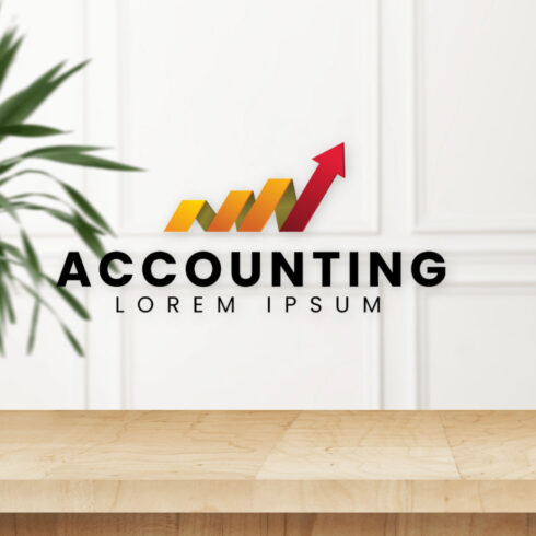 Growing Accounting & Financial Logo Template cover image.