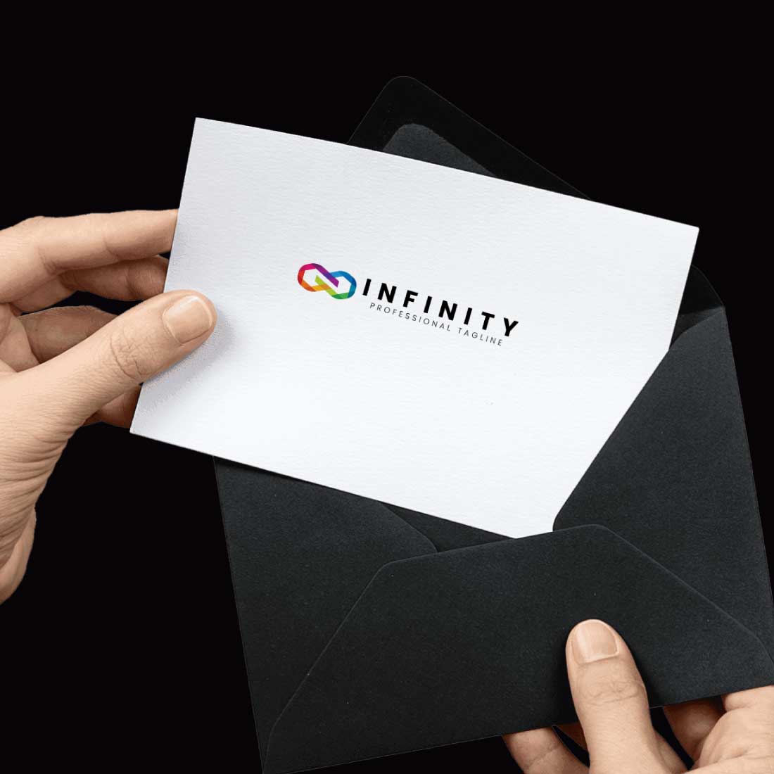Infinity Vector Logo Template preview image.
