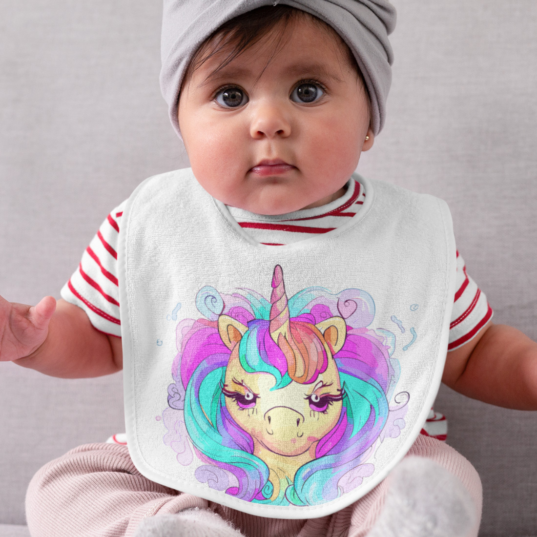 Rainbow Baby Unicorn Parade pinterest preview image.