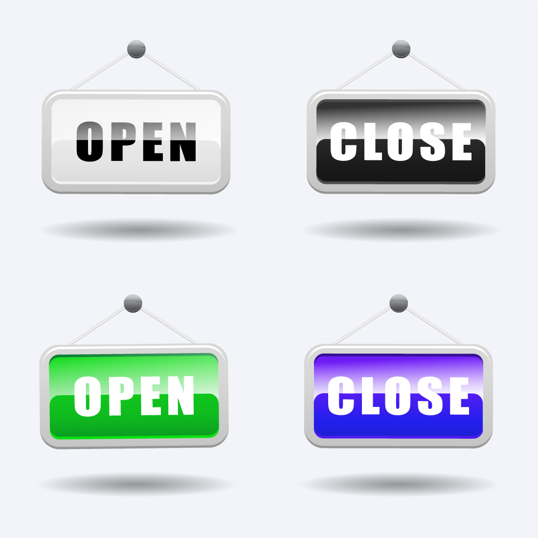 open close sign buttons 1 991