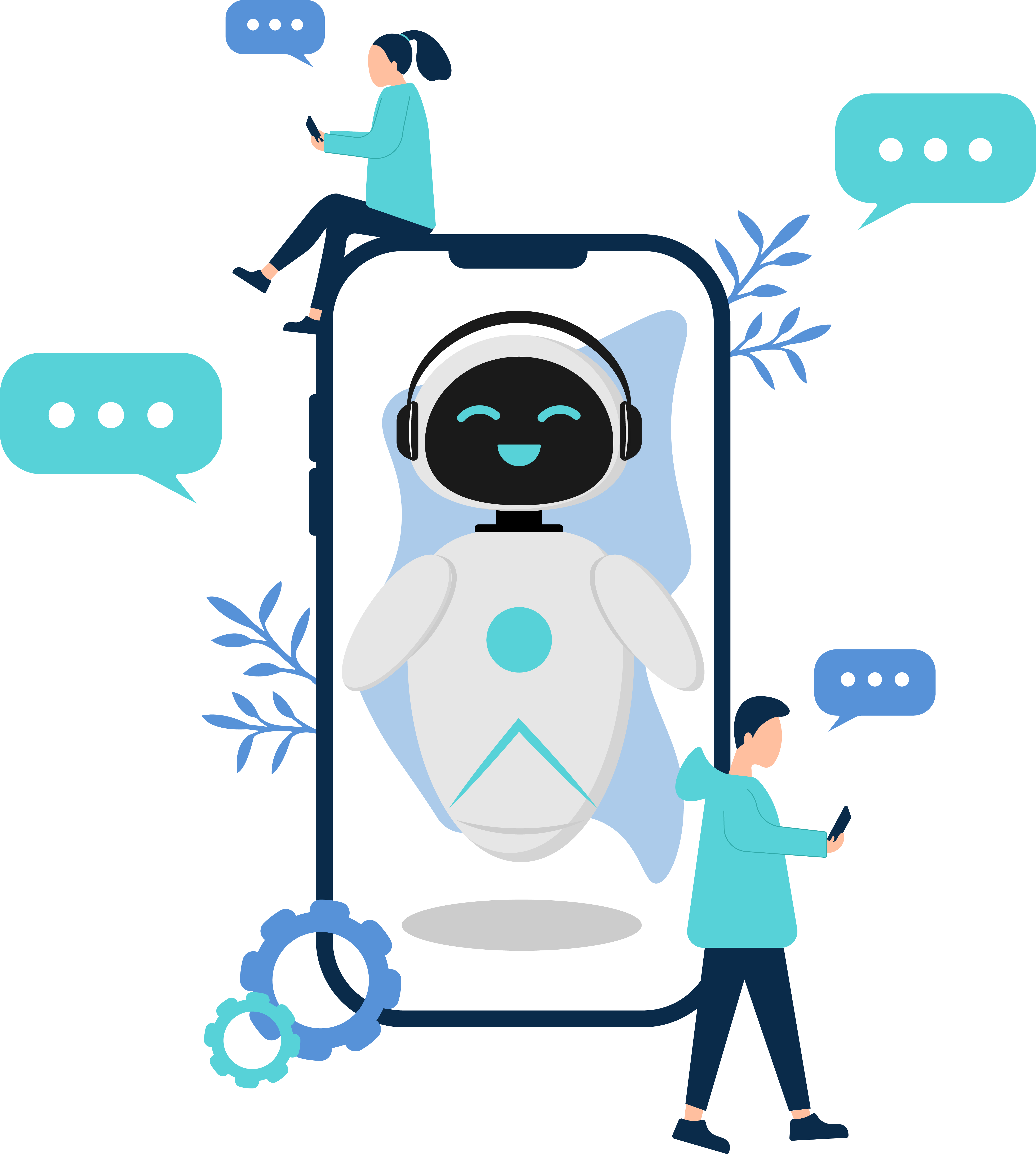 phonepeople and chat bot 397