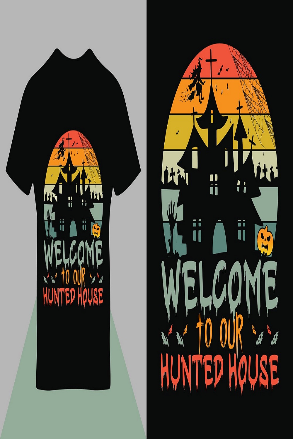 Welcome to our Hunted house pinterest preview image.