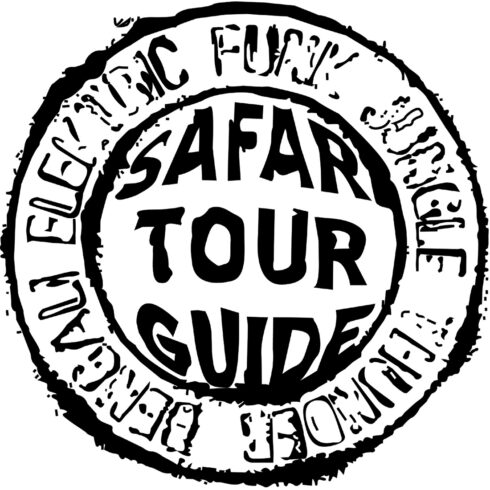 Safari Tour Guide T Shirt cover image.
