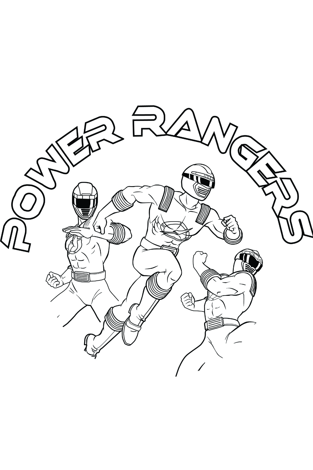 Power Rangers T Shirt pinterest preview image.