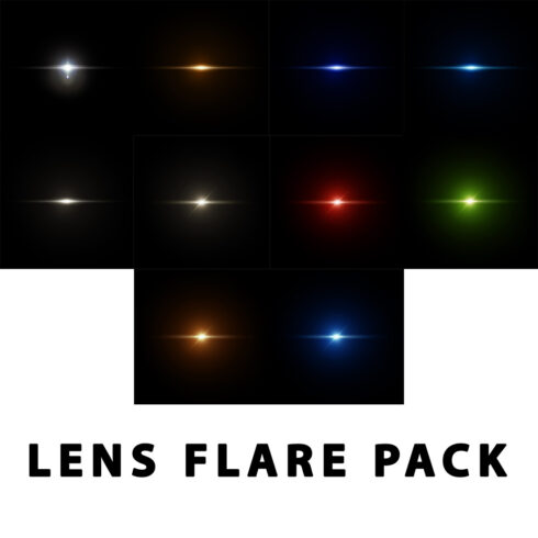 Lens Flare Pack cover image.