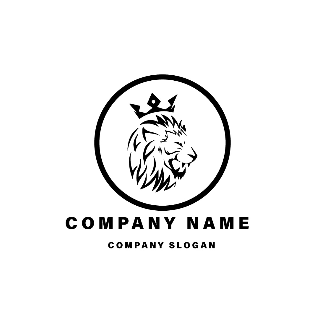 King Lion Logo | Lion logo, Modern logo, Logo design