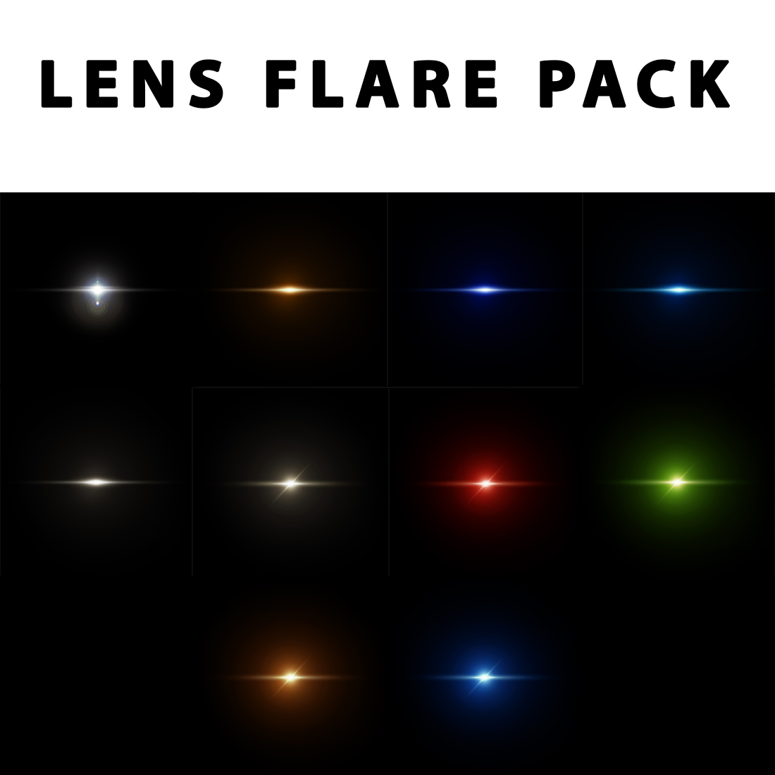 Lens Flare Pack preview image.